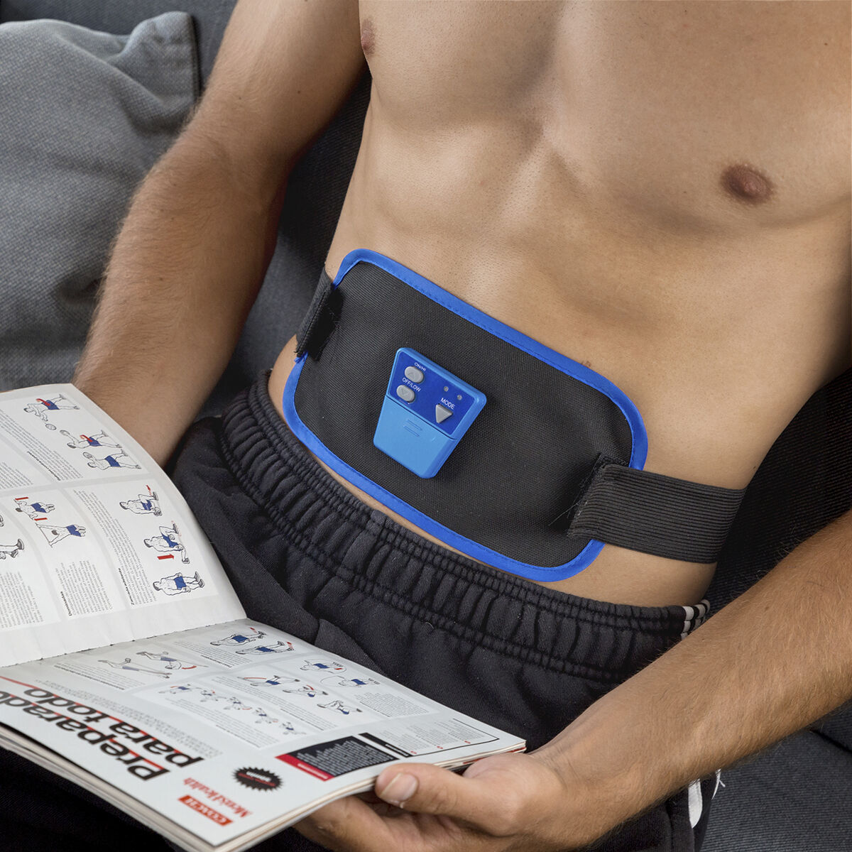 Ceinture D'Électrostimulation Musculaire Belton InnovaGoods