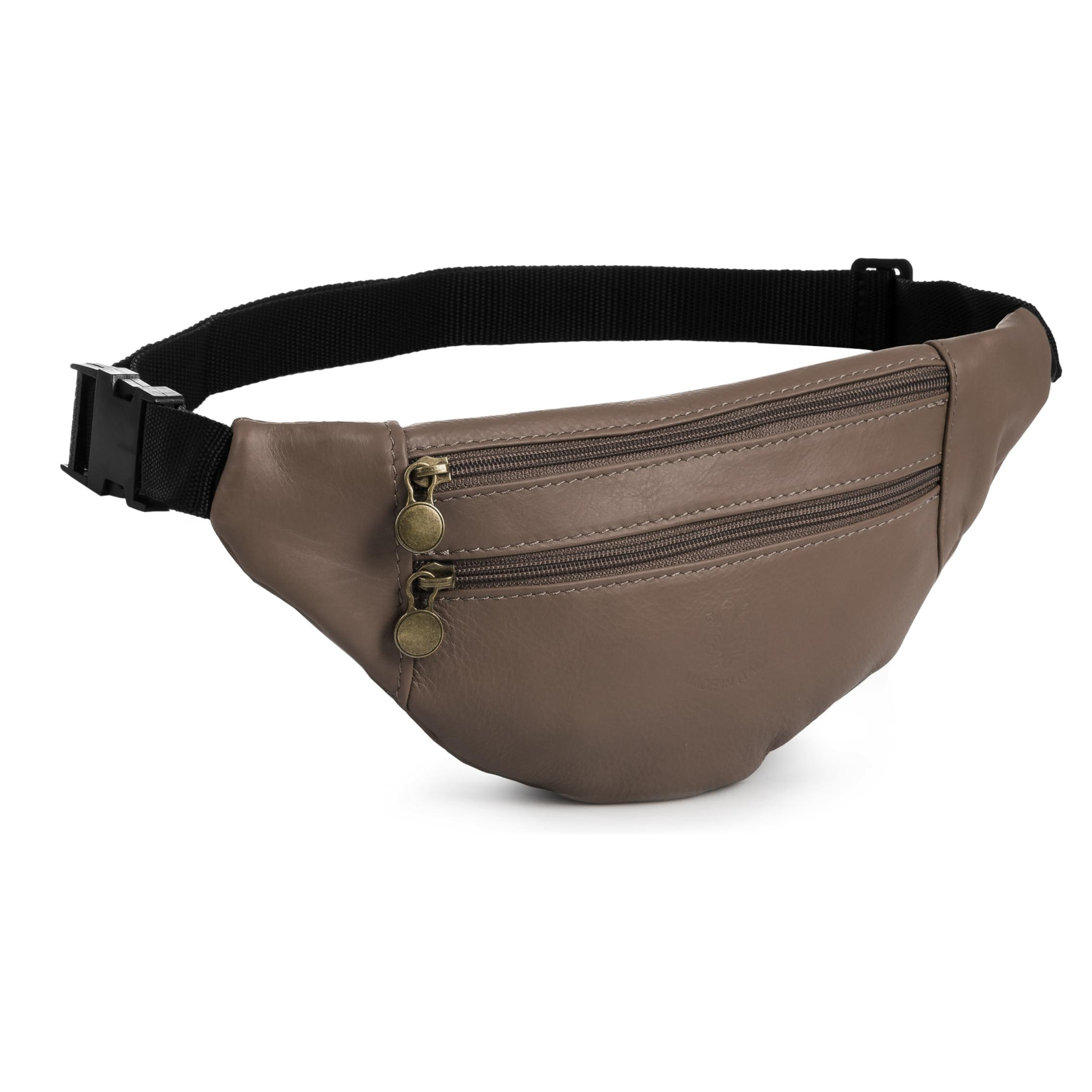 Borsa da viaggio unisex trasparente. Vera pelle Sauvage