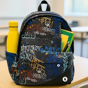 beSmart - ZAINO EVA PRO DOPPIO SCOMPARTO GRAFFITI