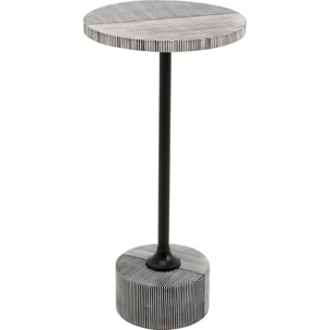 Table d'appoint Domero Double 25cm noire Kare Design