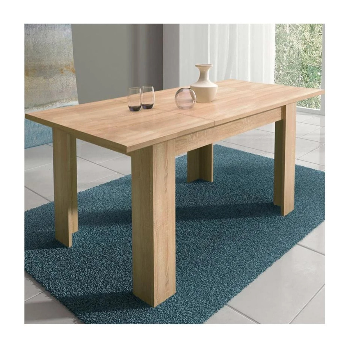 Mesa de comedor extensible Corfu Cambria