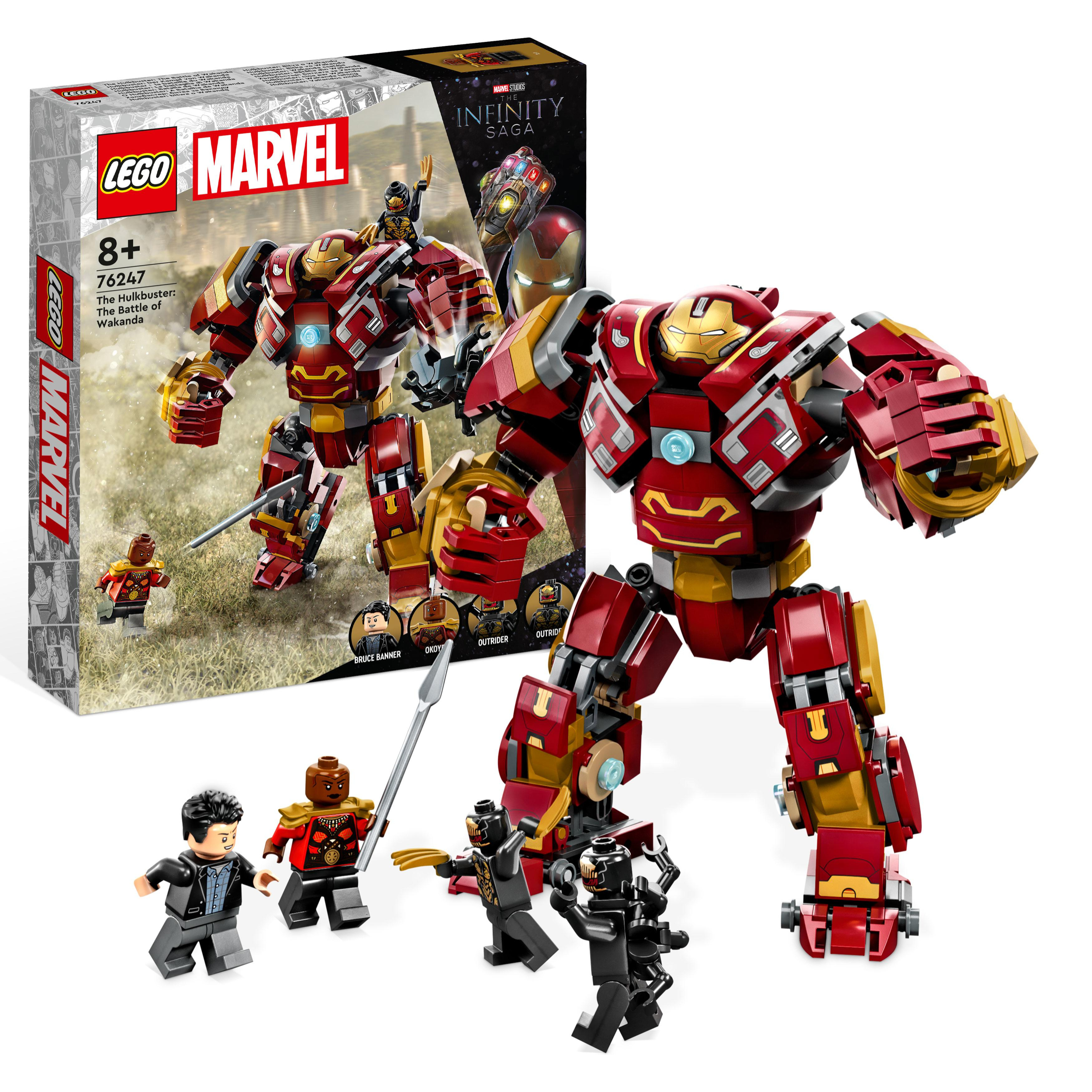 LEGO MARVEL SUPER HEROES 76247 - HULKBUSTER: LA BATTAGLIA DI WAKANDA