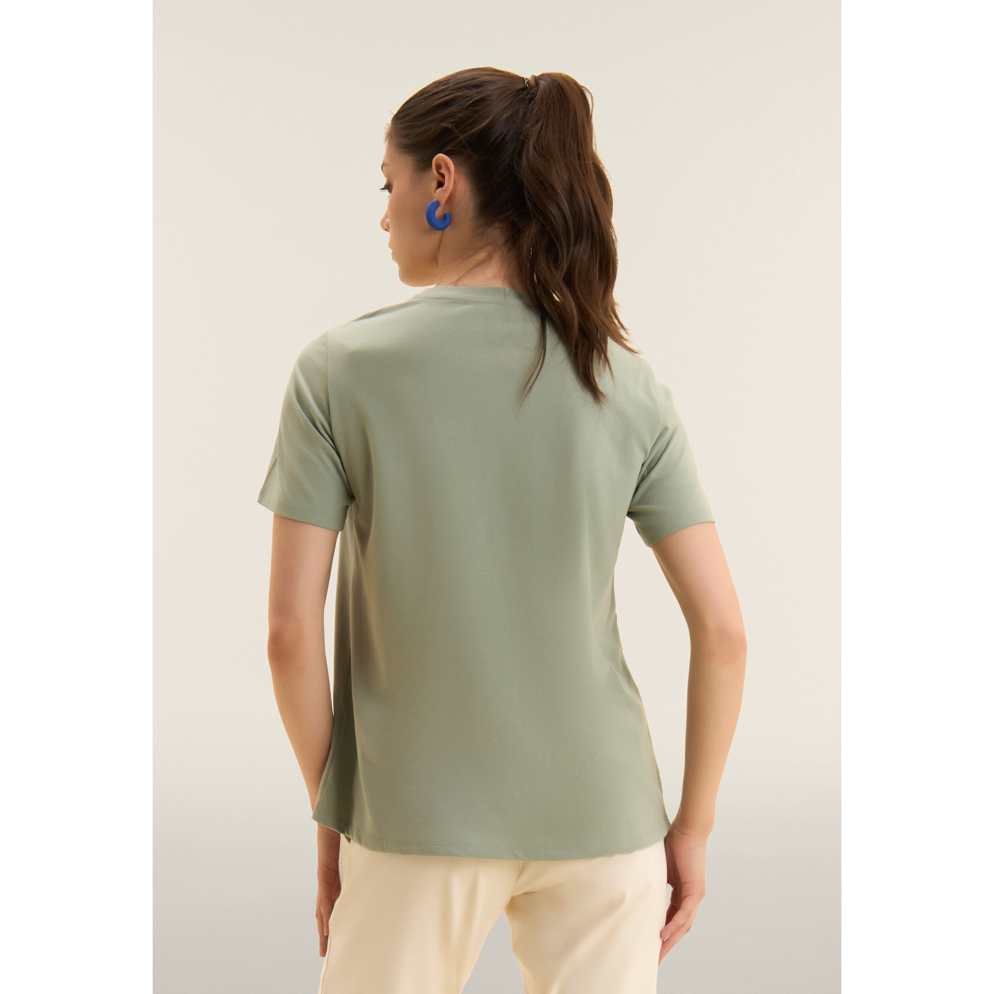 T-shirt Manica Corta con Logo FREDDY Olografico