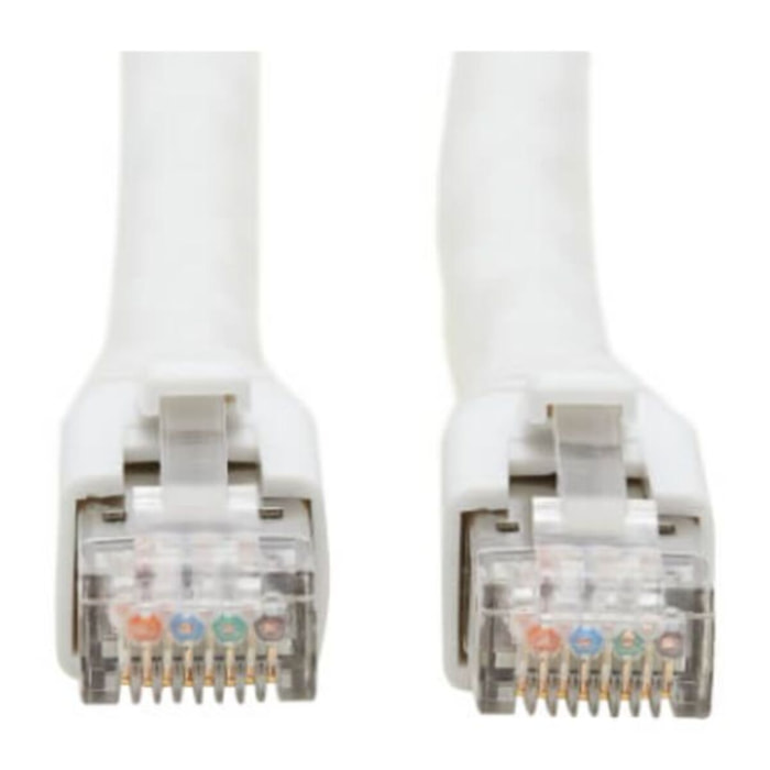 Câble Ethernet EATON RJ45 4.57M Droit CAT8 Blanc