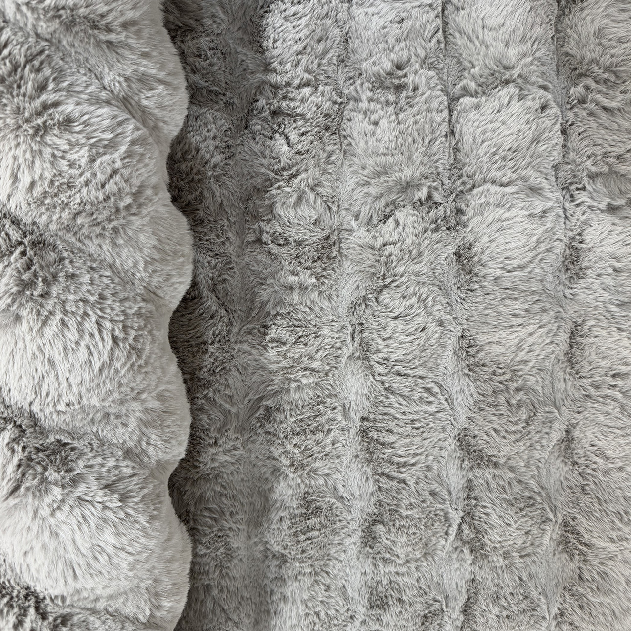 BUBBLE - Tapis doux gris