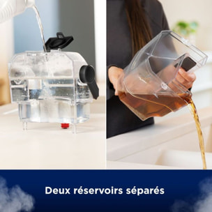 Nettoyeur détacheur BISSELL SpotClean Hydrosteam Pro B3700N, mode vapeur, 4 roues multidirectionnelles