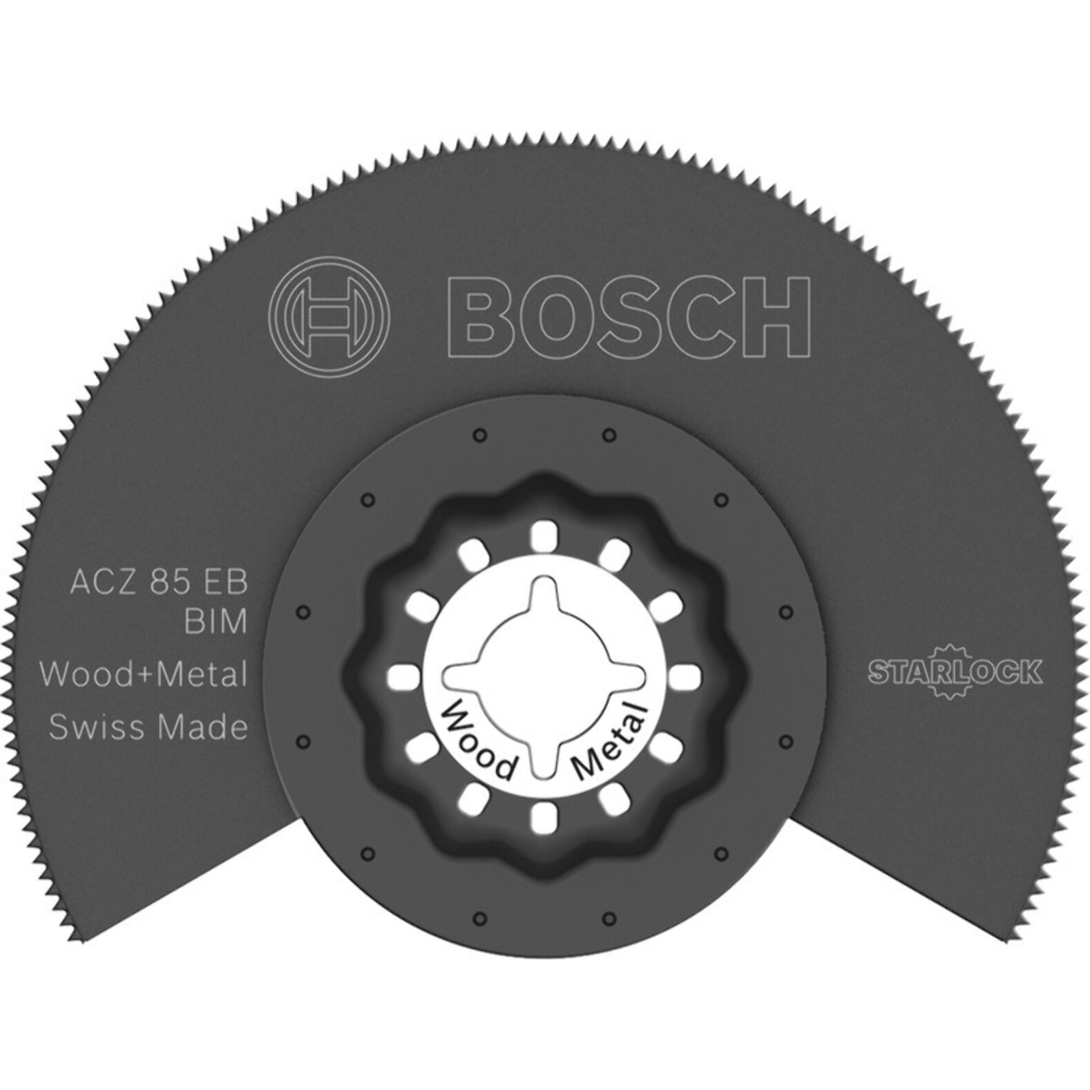 Lame de scie Starlock BOSCH ACZ 85 EB - Ø85mm - bois et métal non trempé - 2608661636