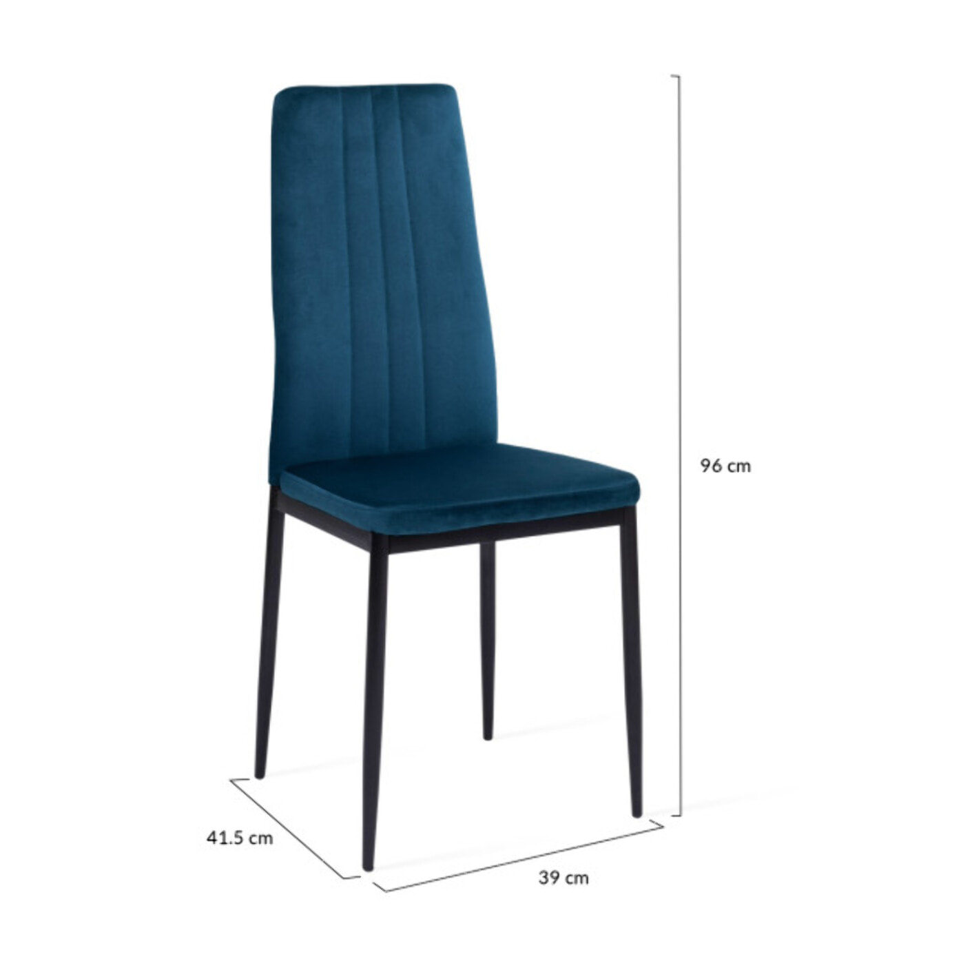 Chaises Jade - Bleu