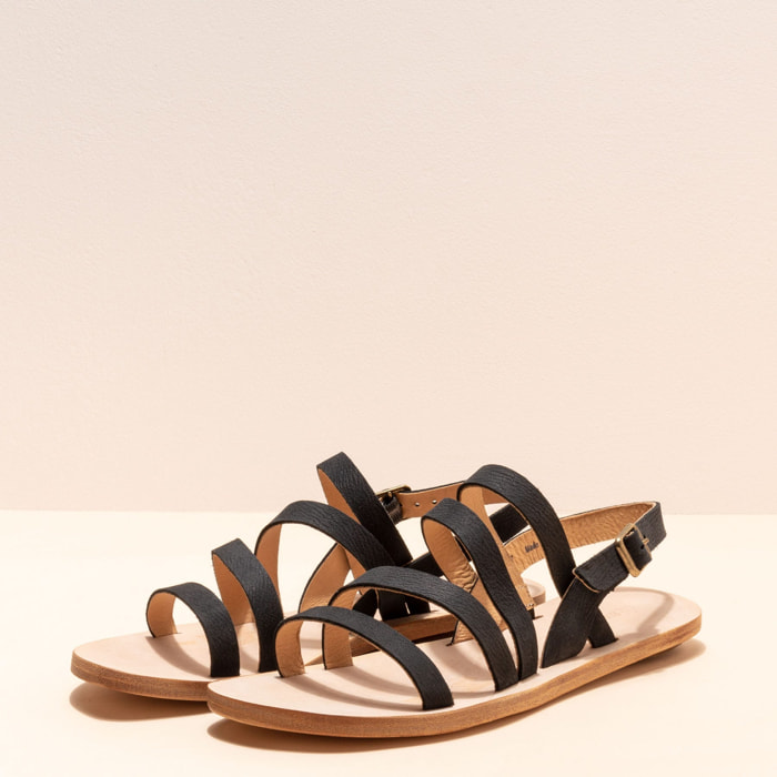 Sandalias N5711 PLEASANT BLACK / CORATINA color Black