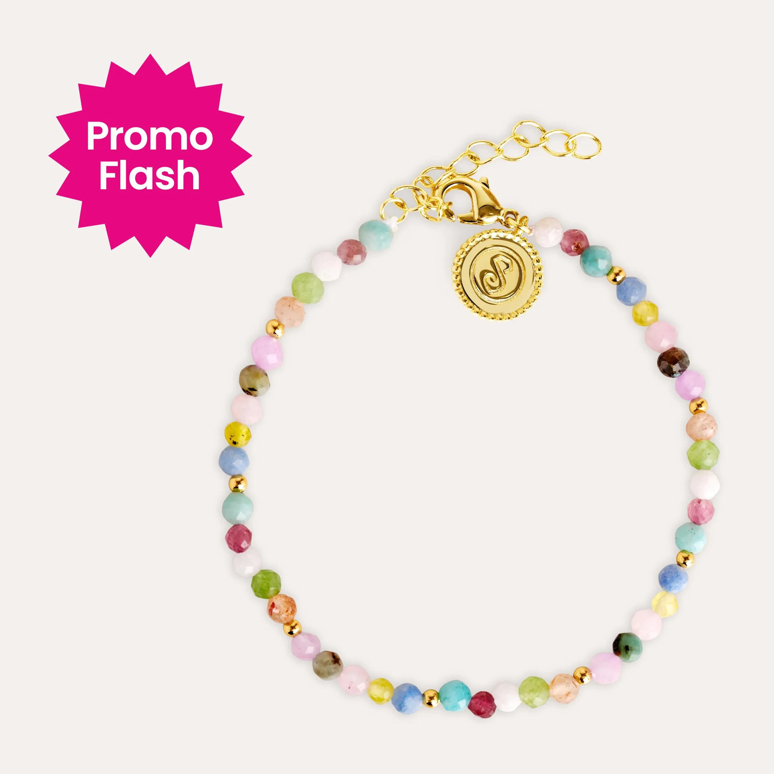 Pulsera Altea Colors Acero Baño Oro