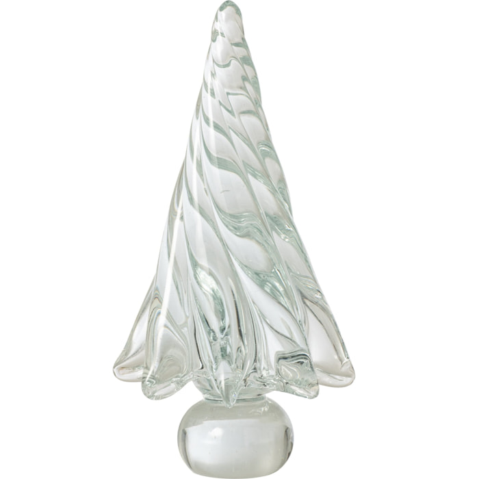 J-Line Sapin de Noël - verre transparent