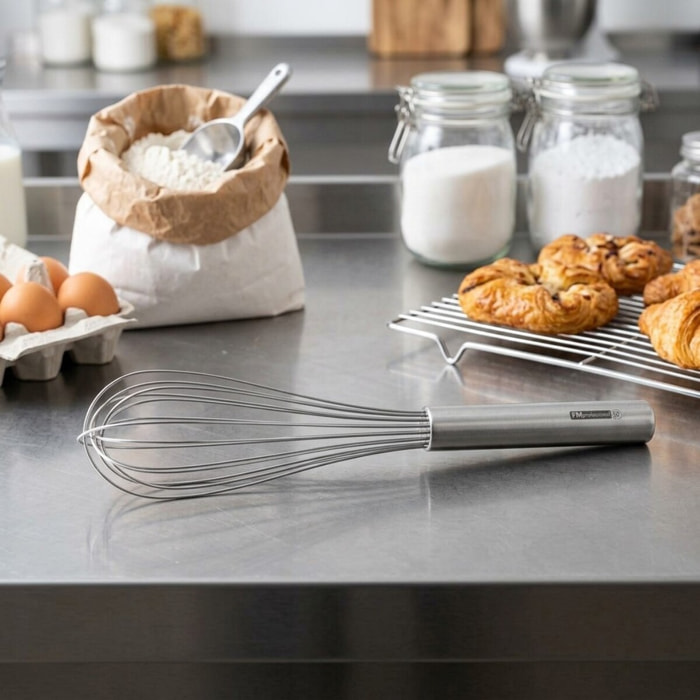 Fouet de cuisine et pâtisserie en inox 35 cm FM Professional