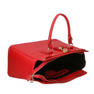 Borsa a mano da Donna Elena in Vera Pelle Made in Italy 28x37x18 cm