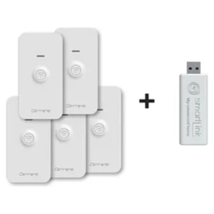 Pack Connecté Carrera Home-SmartLink – Box Wi-Fi + 5 Thermostats