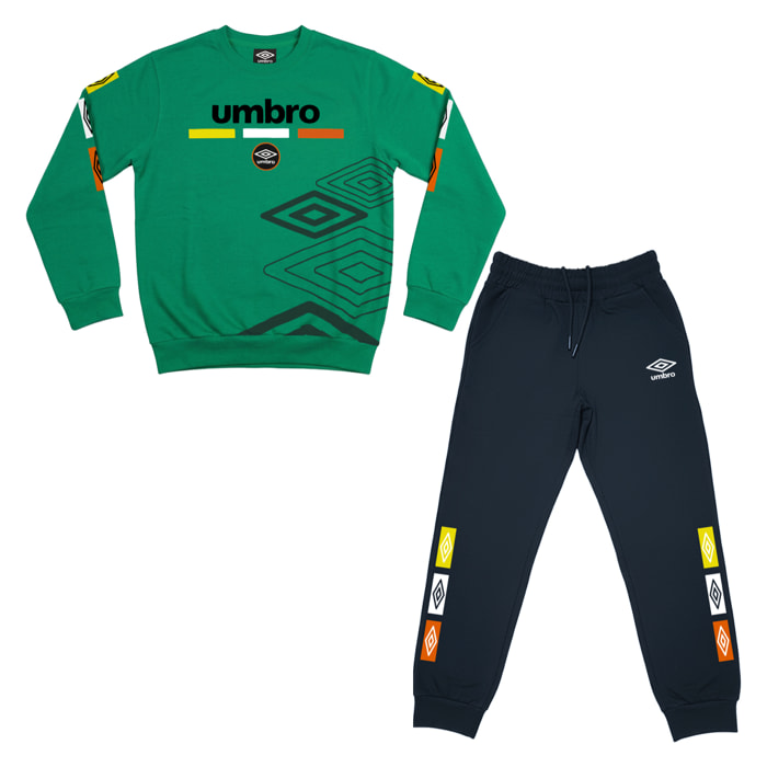 Tuta Ragazzo UMBRO Cotone Leggero Primavera - 8 / 16 Anni