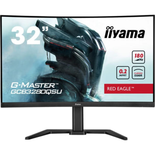 Ecran PC Gamer IIYAMA G-MASTER GCB3280QSU-B2 32'' Plat IPS