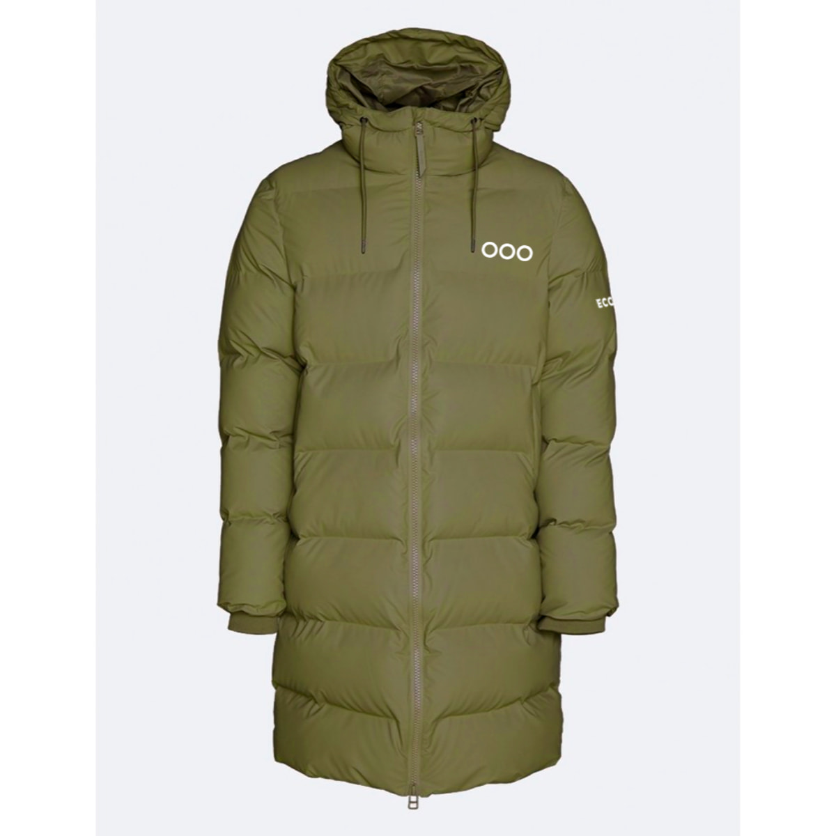 Giacca lunga STORM marca ECOON - cachi