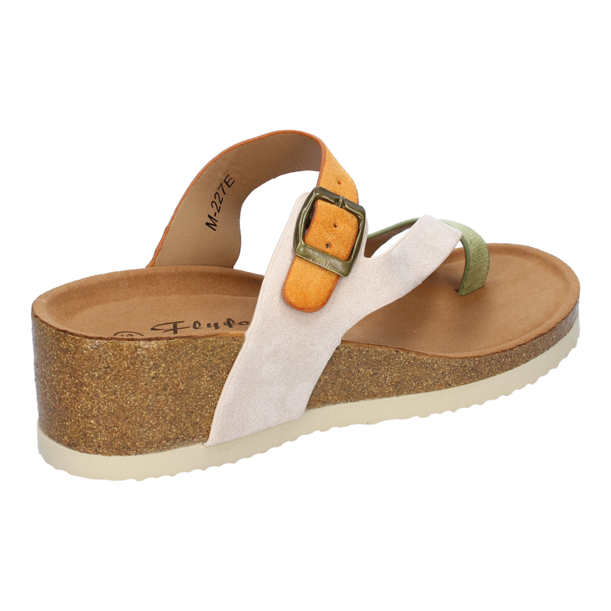 Sandalia de Cuña para Mujer, Comoda, Planta Bio, Estilo de Esclava