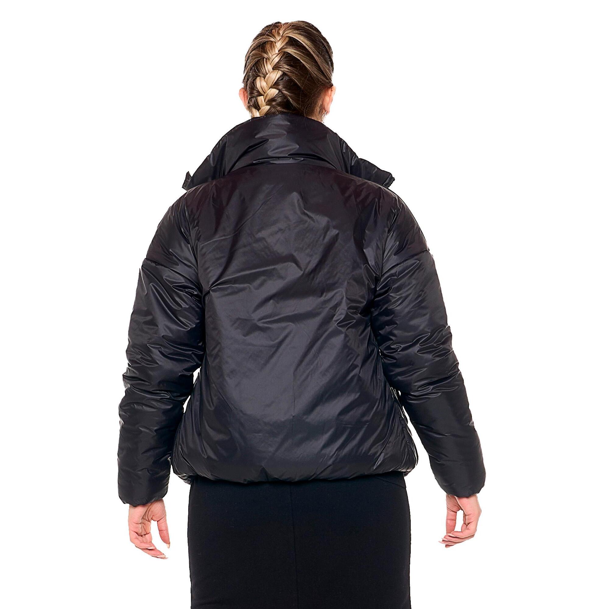 Chaqueta acolchada de invierno para mujer 'Black Ring'