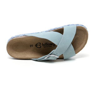 SANDALIA PLATAFORMA BILLOWY AZUL