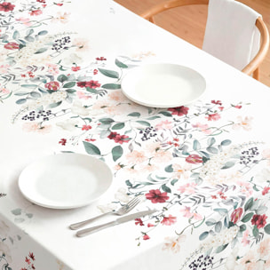 Nappe anti-taches ROSELIA ROUGE - enduite