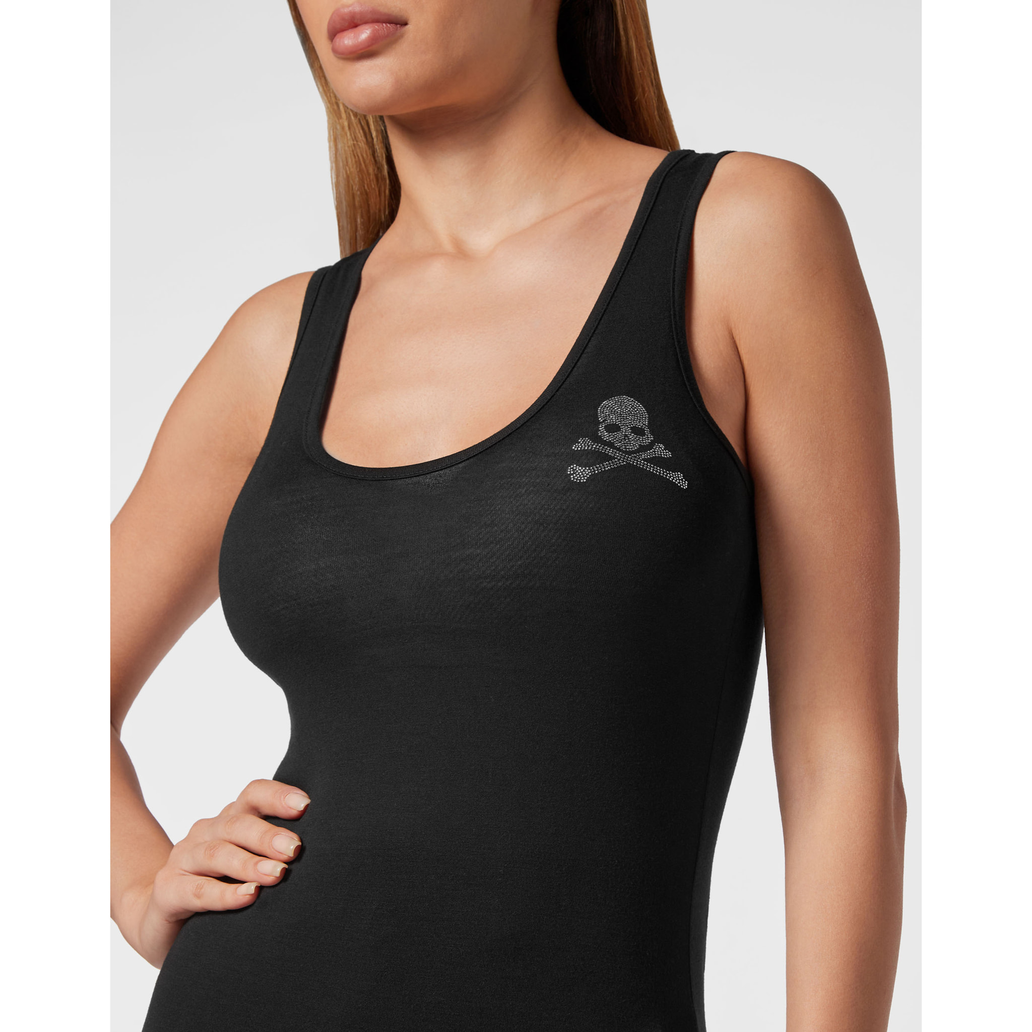 PHILIPP PLEIN Camiseta de tirantes SKULL&BONES
