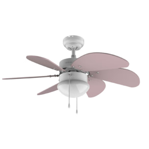 Cecotec Ventilateur de plafond EnergySilence 3600 Vision Violet 50 W, diamètre 9