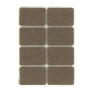 Lot de 8 patins de chaise en feutre Fackelmann