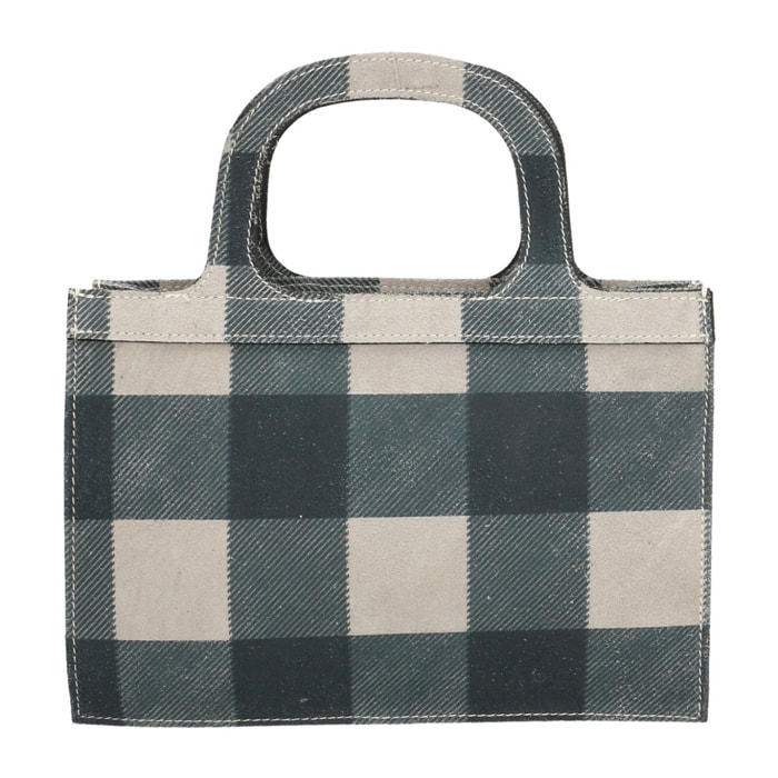 Borsa a mano da donna - Modello Ambrel - Vera pelle - 19.0 x 28.0 x 8.0 cm