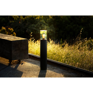 KILA 700 Baliza gris oscuro transparente