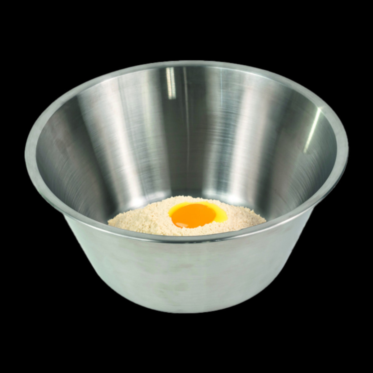 Bassine fond plat -inox - 32 cm