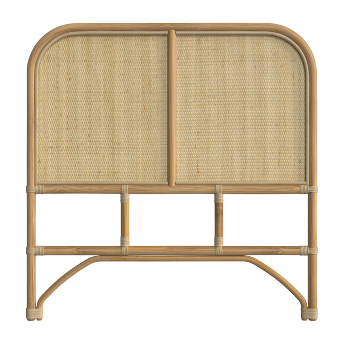 Tête de lit 90 cm en rotin naturel - Grace