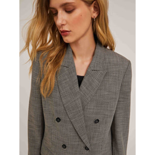 Motivi - Giacca over doppiopetto - Grigio