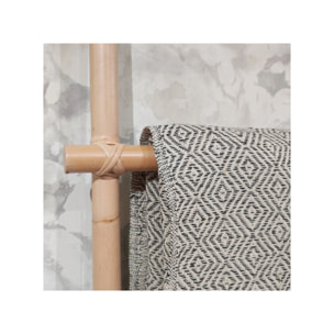 Echelle porte serviette en rotin naturel 190 cm - VIVIA