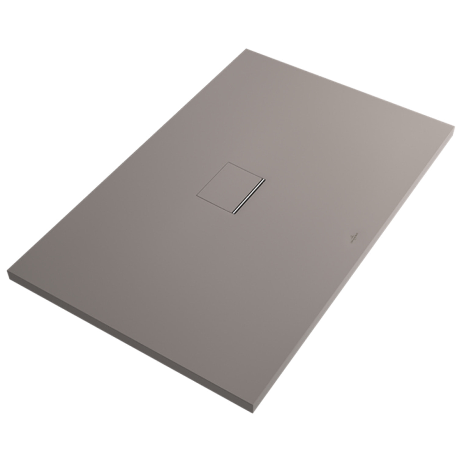 Receveur antidérapant Squaro Infinity quaryl gris