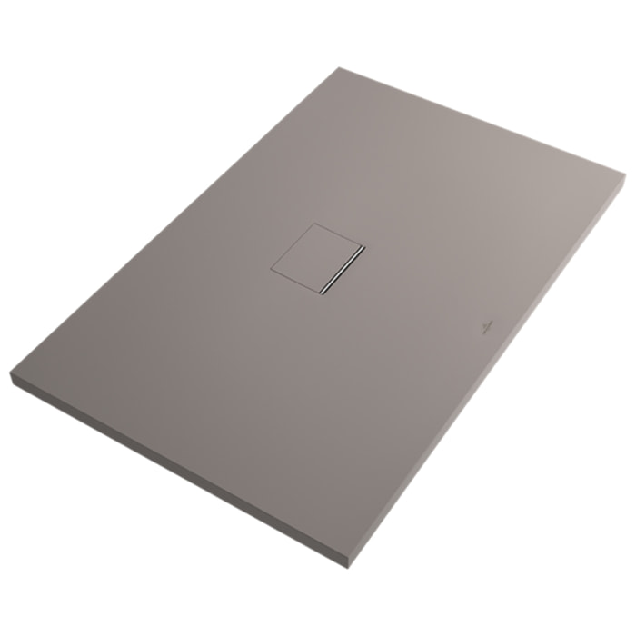 Receveur antidérapant Squaro Infinity quaryl gris