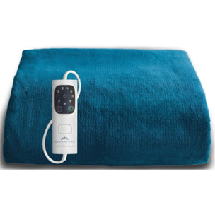 Couverture chauffante DREAMLAND SNUGGLE UP BLEU VERT 6T 160X120