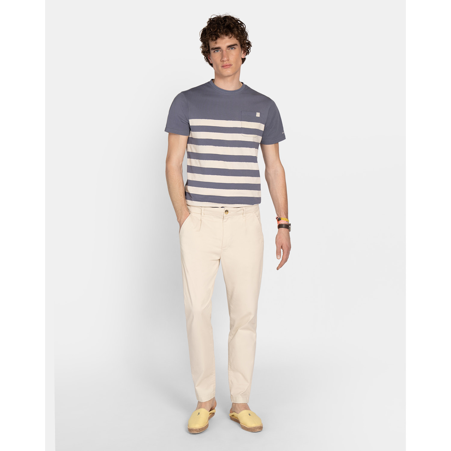 CAMISETA STRIPE POCKET