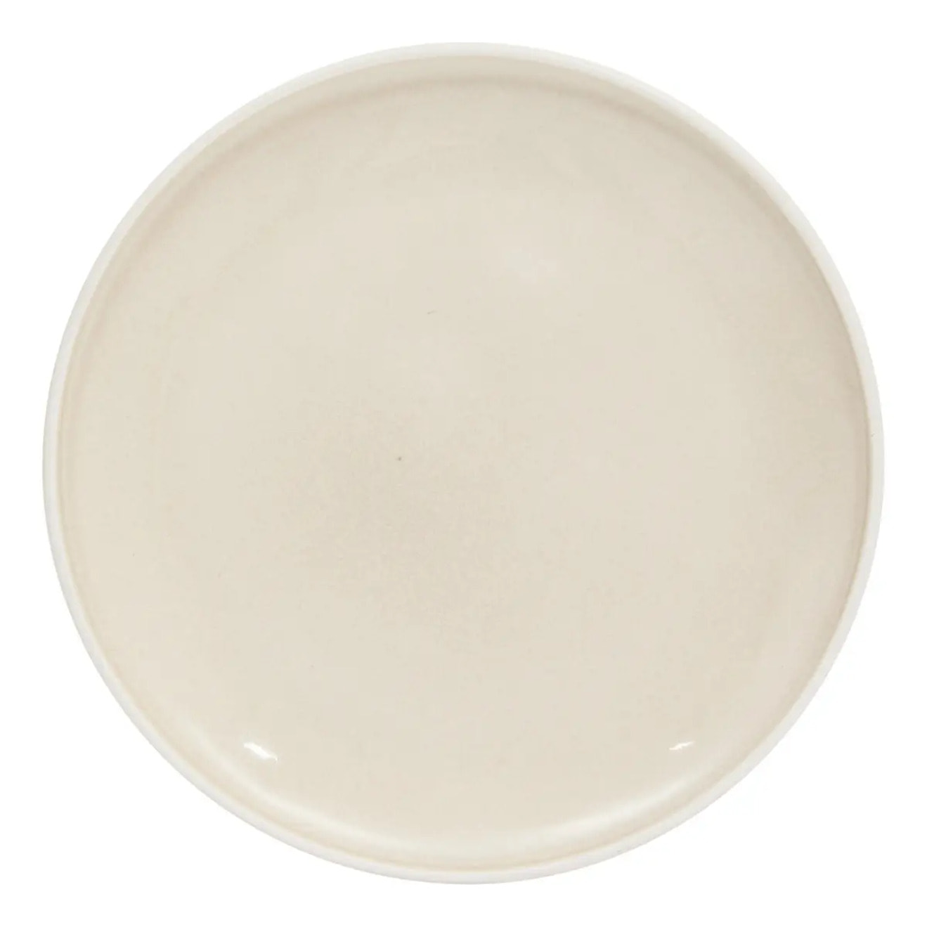Assiette dessert Chiara beige