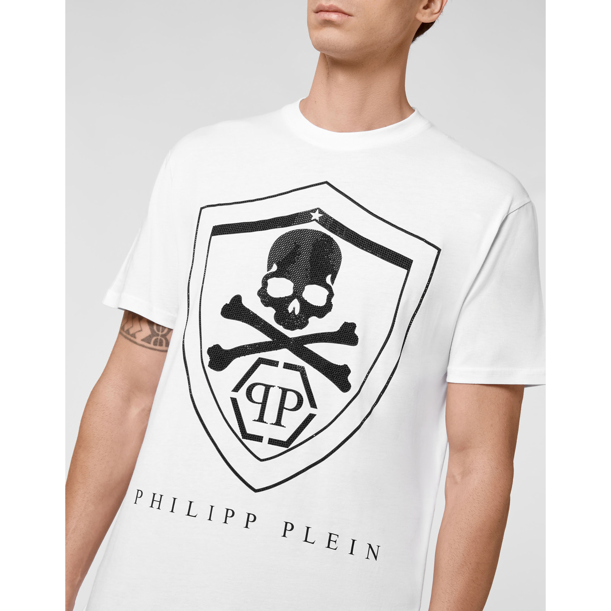PHILIPP PLEIN T-shirt girocollo a maniche corte