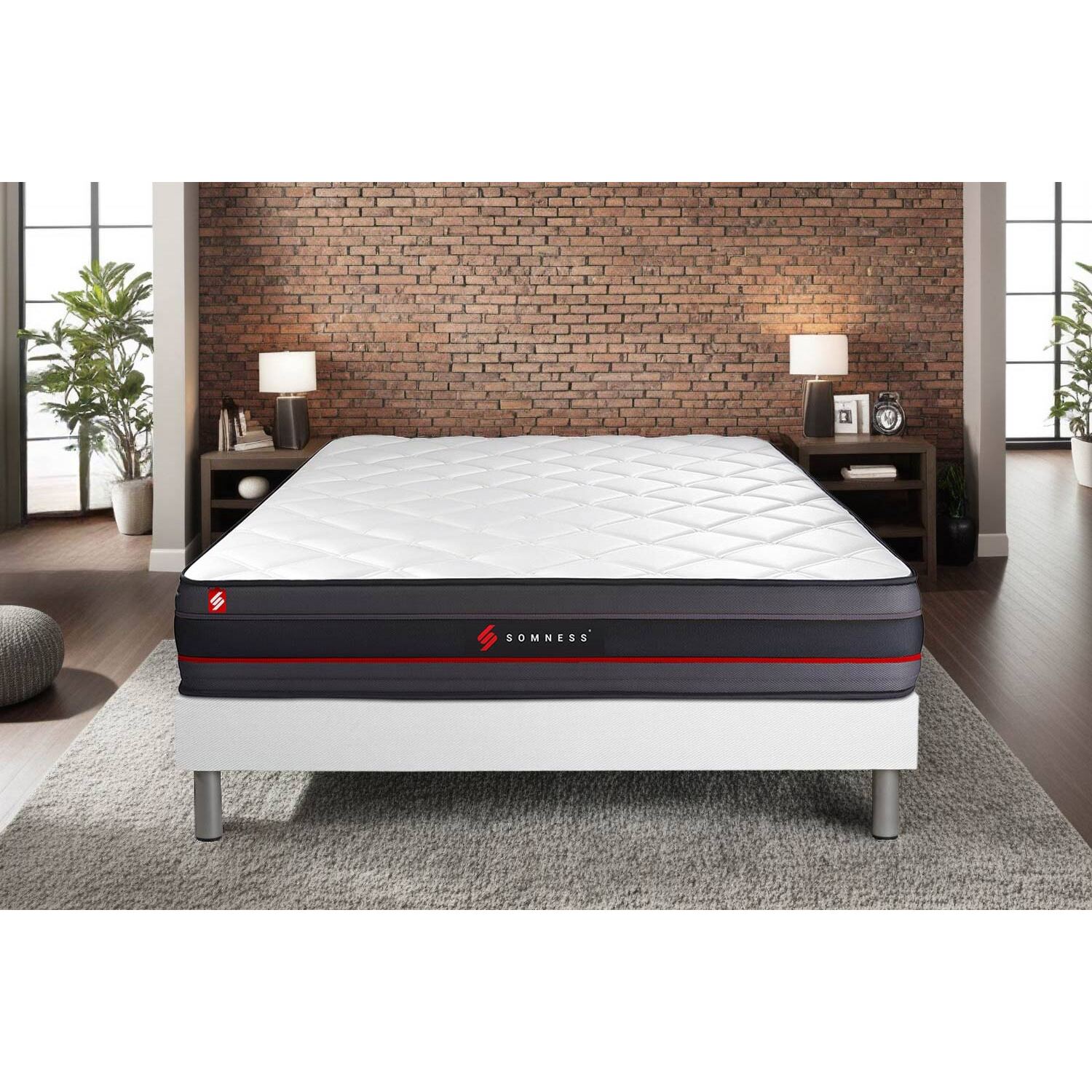 Ensemble sommier + matelas REGEN à mémoire de forme