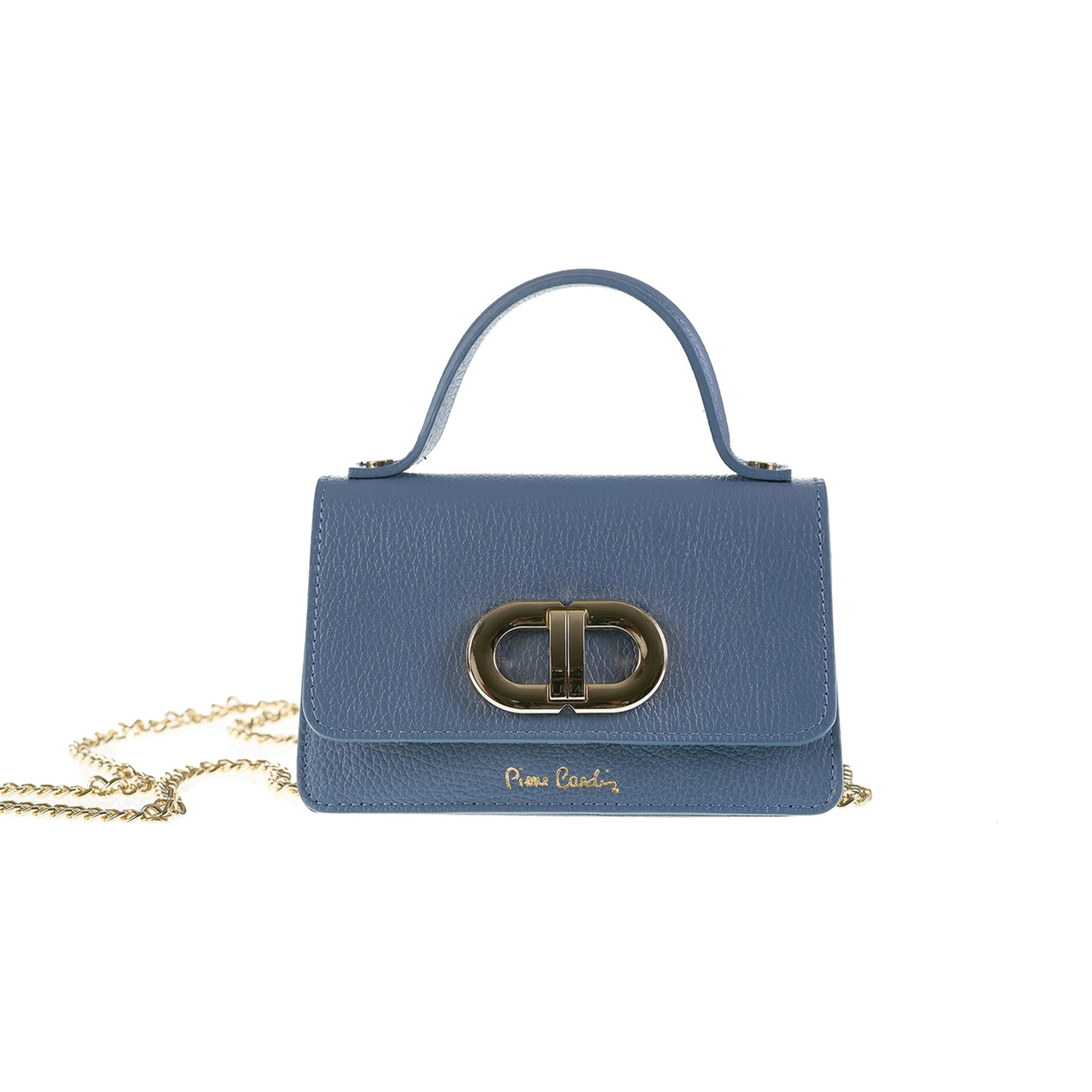 Borsa a mano da donna Made in Italy - Modello Aurélia Nova - 100% pelle - 19.5 x 10.0 x 7.0 cm