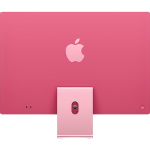 Ordinateur Apple IMAC 24" Ecran Retina 4,5K Puce M4 CPU 8 / GPU 8 coeurs Mémoire RAM 16Go Stockage 256Go SSD Rose