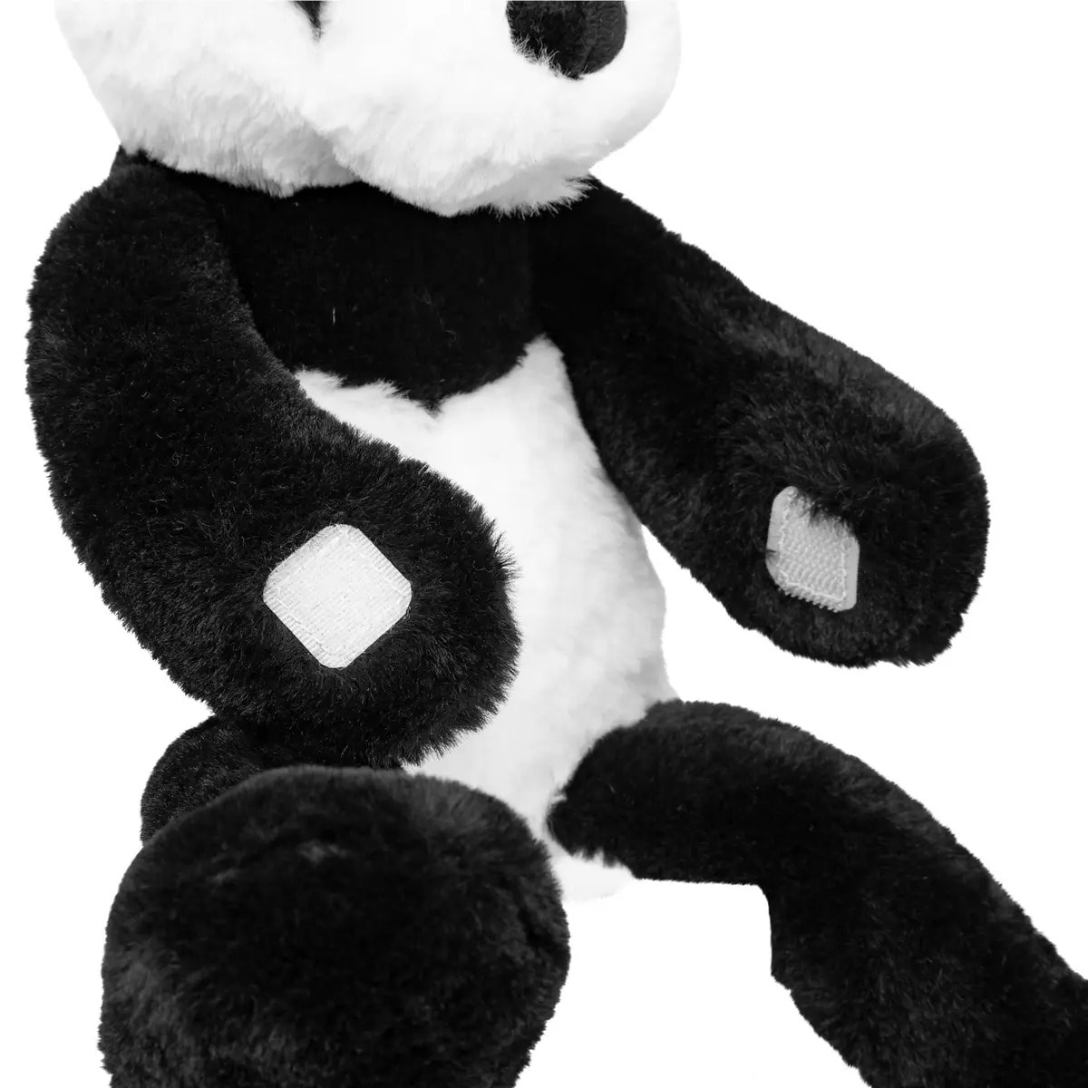 Peluche panda "Andy" noir & blanc H35cm