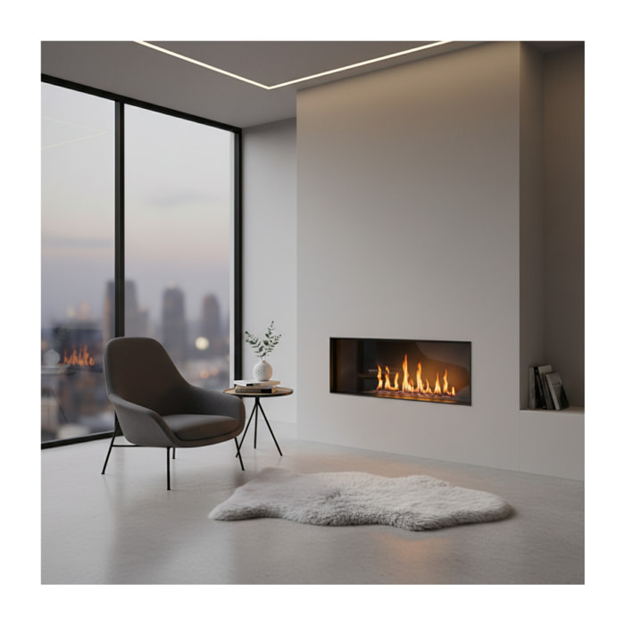 Authentique peau de mouton chaude et épaisse