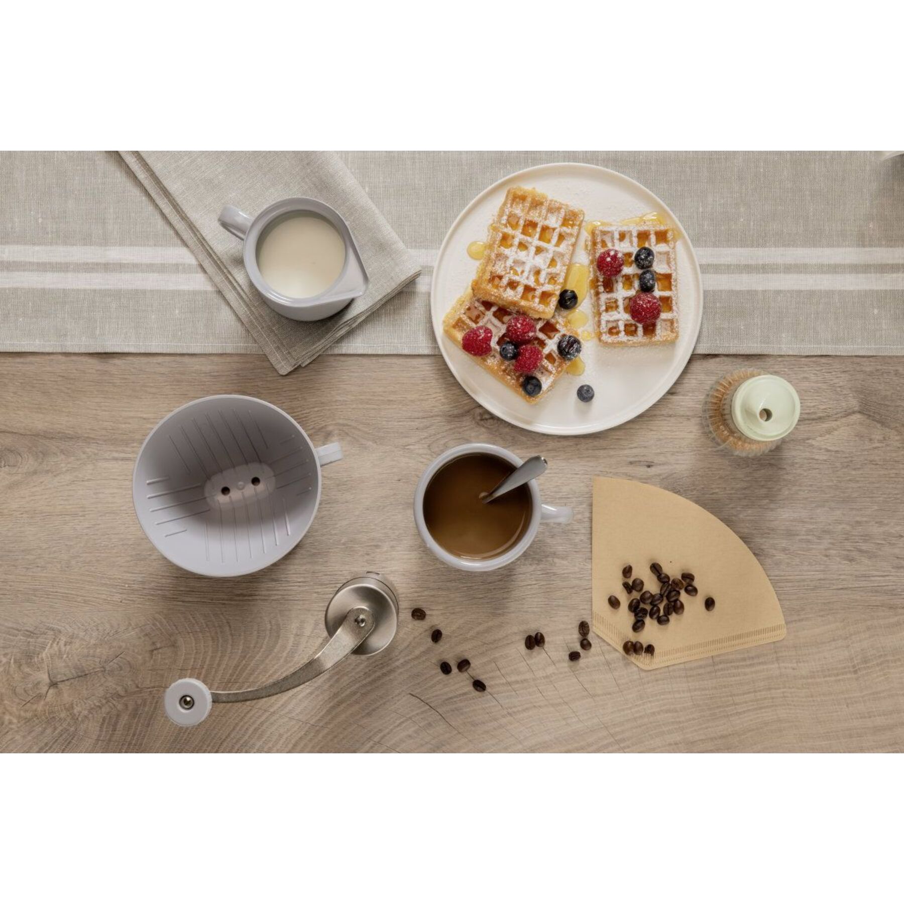 Porte filtre à café taille 4 Fackelmann Nature