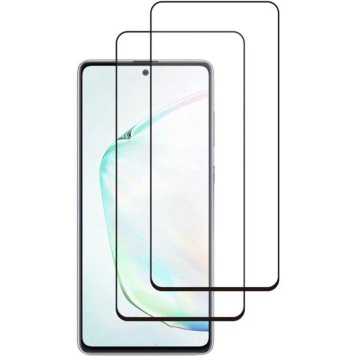 Protège écran ESSENTIELB Samsung Note 10 Lite Verre trempé x2