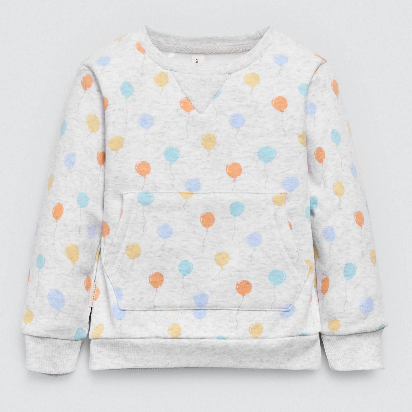 Set felpa e jogger per neonato con palloncini