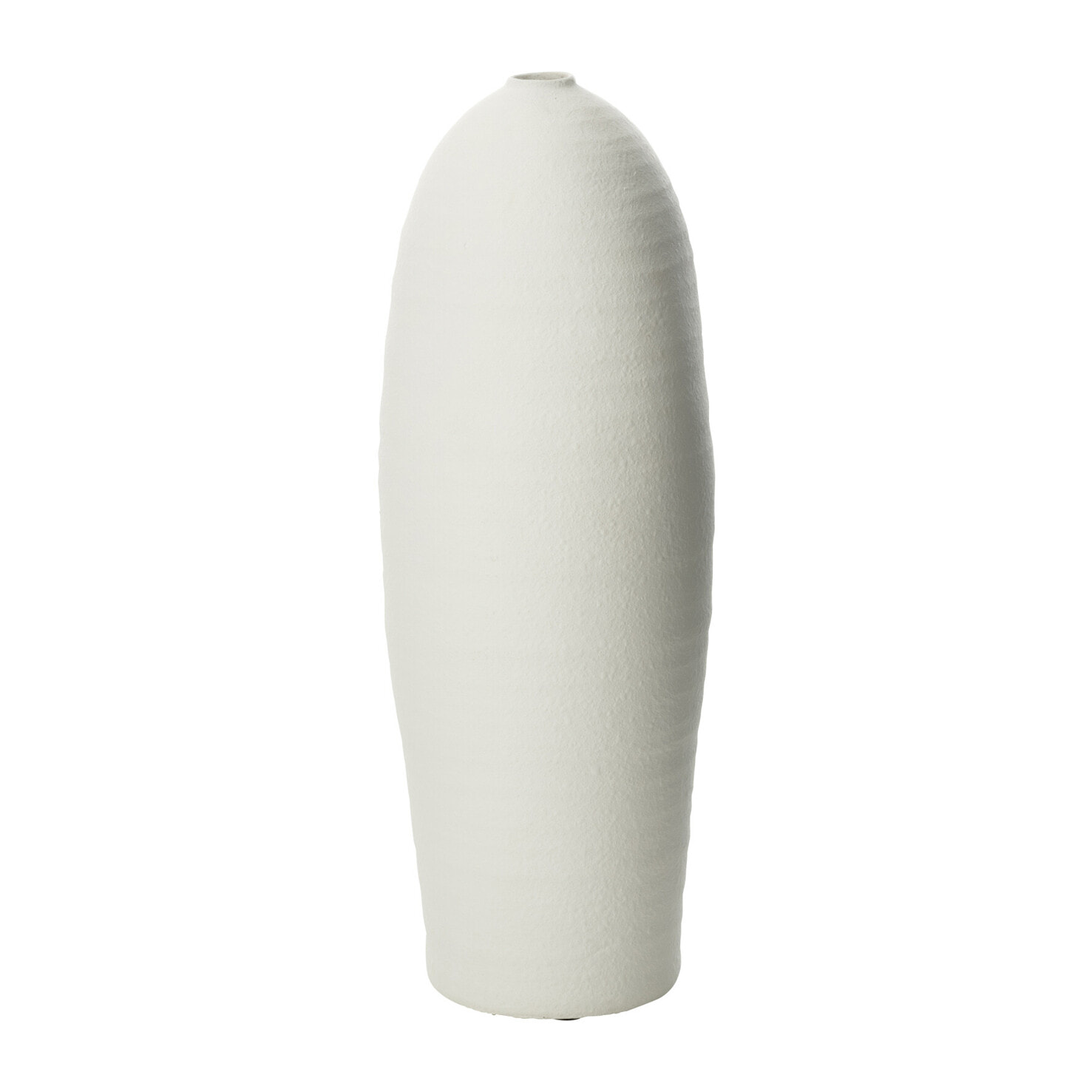 J-Line Vase Creta Argile Blanc Medium