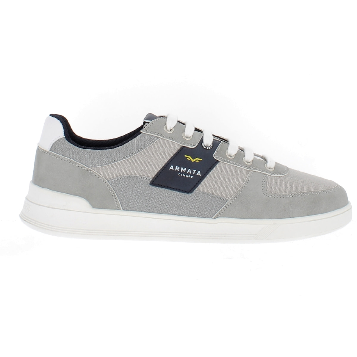 Armata di Mare Scarpe Uomo Sneakers Casual Stringate Basse con Soletta Rimovibile in Memory Foam AMU SS23D319 Grey